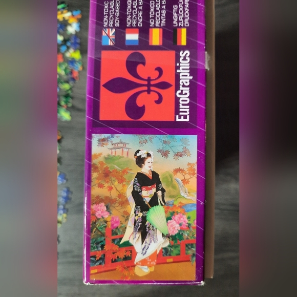 Eurographics Puzzle "Higasa" by Haruyo Morita 1000 Pieces - Picture 5 of 6